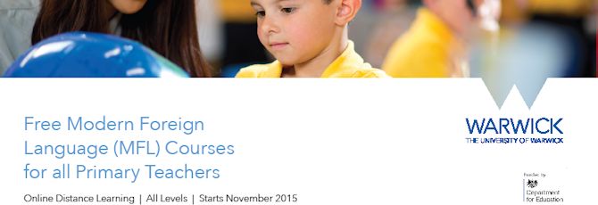 FREE online distance learning courses in MFL